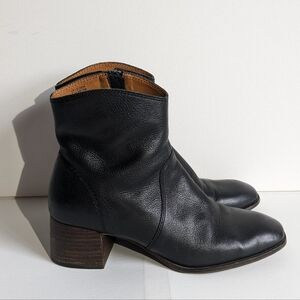 Lucky Brand Laidem Black Leather Boots